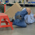 a guy hurts knee at work a guy hurts knee at work