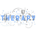 Sign that reads therapy - in reference to the new CRPS virtual reality treatment Sign that reads therapy - in reference to the new CRPS virtual reality treatment