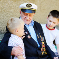 Veteran with children