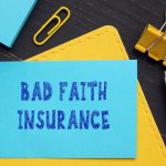 bad faith insurance sticky note